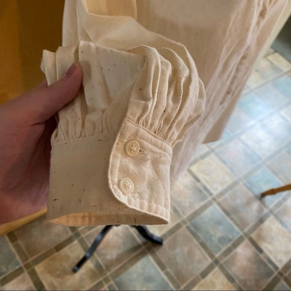 J. Crew • Open V-Neck Shirt in Donegal Flannel - Picture 5 of 13